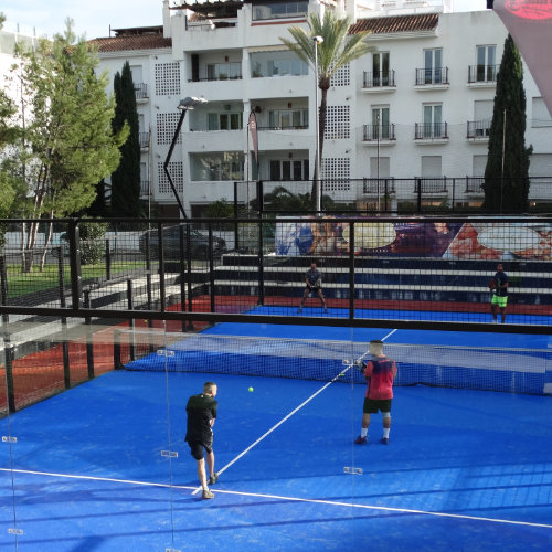 Padelbaan in Marbella